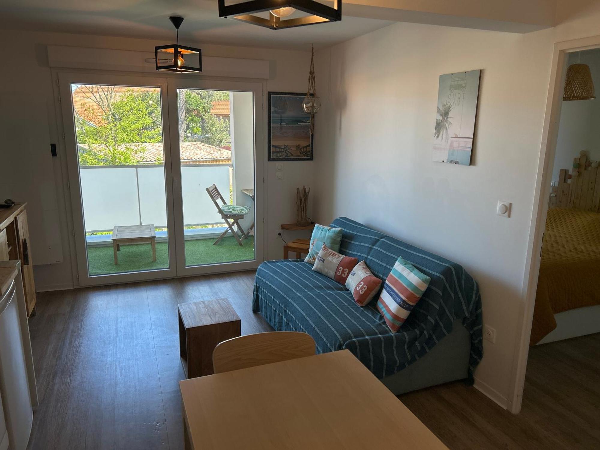Au Coeur De Lacanau Ocean Appartement Neuf Avec Parking Buitenkant foto